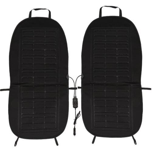 Car interior 12 V one switch control two seat cushion pad Twin Heated car seat front seat heating for any car styling covers