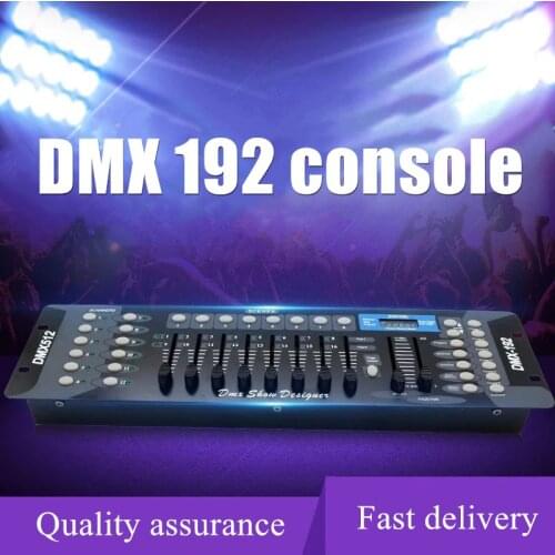 Gratis Verzending Nieuwe 192 Dmx Controller Dj Apparatuur Dmx 512 Console Podium Verlichting Voor Led Par Moving Head Spots Dj c