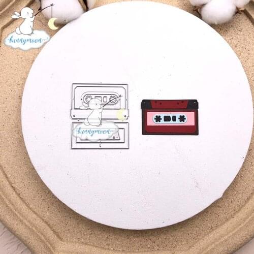 Bunnymoon magnetic tape Metal Cutting Dies 3D DIY Scrapbooking Carbon Sharp Craft Die Photo Invitation Cards Decoration