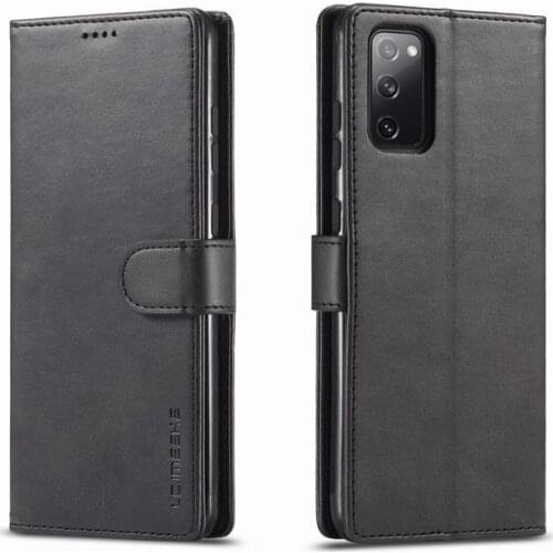 Case For Samsung Galaxy S20 FE Case Flip Leather Cover For Samsung Galaxy S20 FE Case Luxury Wallet Magnetic Phone Bags Cases