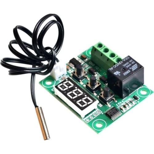 Glyduino W1209 Mini Thermostat Digital Temperature Controller High quality + Precision Switch Incubation Switch Plate
