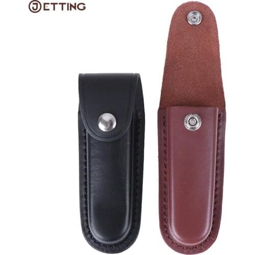 Flashlight Belt Loop Case Holder Leather Sheath Holster Pouch Bag Pocket Hunt Camp Outdoor Carry Multi Gear Fold Knife Tool