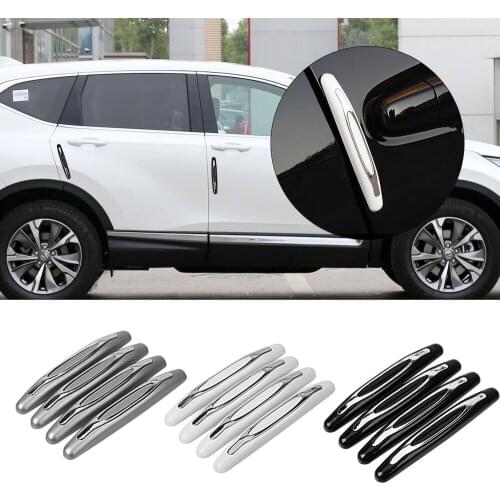 Car Door Guard Protector 4 Pieces/pack Anti-Scratch Sticker Styling Moulding Door Edge Trim Guard Car Anti-Collision Strip