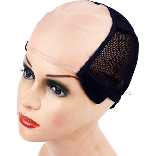 MONO Wig Caps For Making Wigs With Adjustable Strap, Durable Strong 5X5 Mono Lace Front Cap Hair Nets