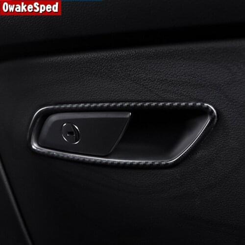 Stainless Steel Copilot Glove Box Frame Decoration Cover Trim For Audi A6 C8 2019 2020 LHD Car Styling Interior Accessories