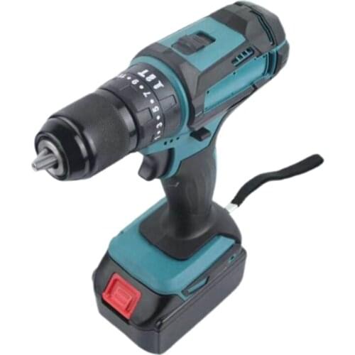 New 13mm Cordless Brushless Impact Electric Drill Screwdriver Compatible 1815 1820 1830 1840 1850 1860 Lithium Battery Power