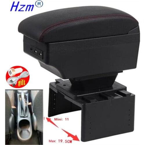 For opel corsa E Armrest box decoration products accessories With USB interface