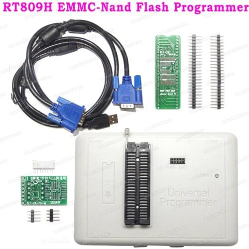 RT809H EMMC-Nand FLASH Extremely Fast Universal USB Programmer Better Than RT809F