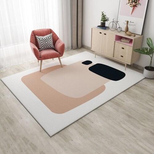 Nordic Ins Bedroom Cute Living Room Carpet Net Red The Same Bedside Carpet Can Sleep And Sit Full