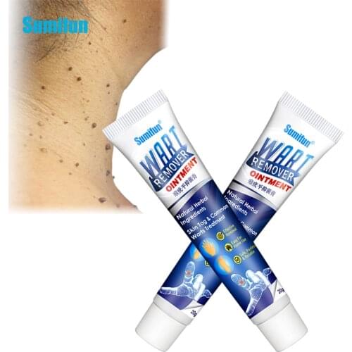 Sumifun Warts Remover Ointment Skin Tag Remover Herbal Extract Corn Plaster Wart Ointment Skin Beauty 20g 1Pc Without Box