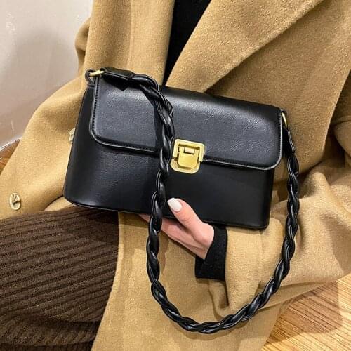 High Quality Women Pu Leather Shoulder Bag Fashion Ladies Small Messenger Bags Casual Female Crossbody Bags for Women Handbags
