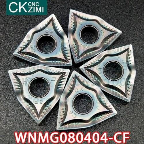 WNMG080404-CF ZM1135 WNMG 080404 CF Carbide Inserts External Turning Inserts Tools CNC Mechanical lathe Cutter Tools for steel