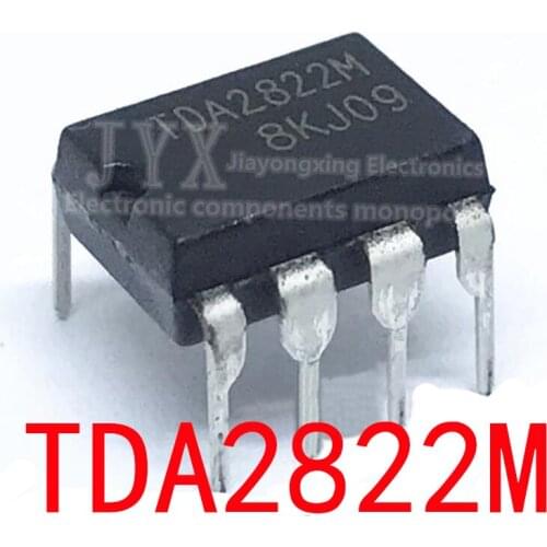 10PCS TDA2822M DIP8 TDA2822 DIP 2822M DIP-8 new and original IC