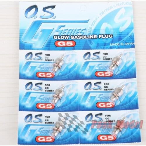 100% Original OS Type G5 Glow Plug G5 Hot plug For OS GGT10 GGT15 Engine