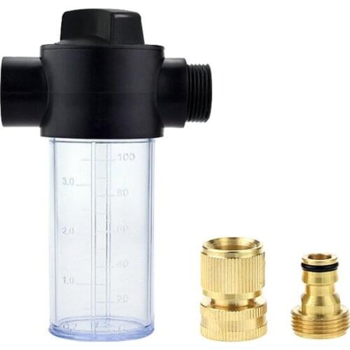 100ml ABS Foam Pot High Pressure Car Wash Water Gun Copper Quick Connector Multifunction Foam Spray Can Set Nipple Type