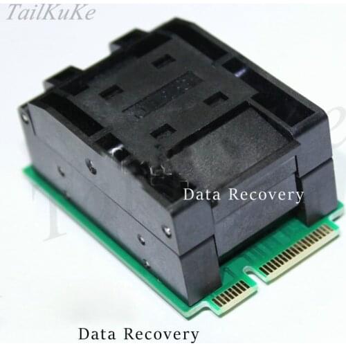 Bga224/272/316 clamshell Msata four-in-one NAND test seat