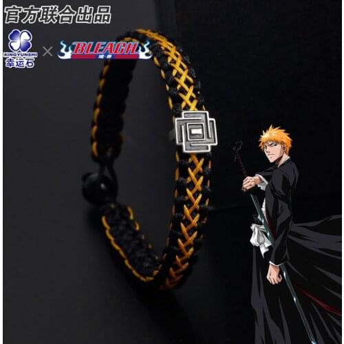 Bleach Ichigo Anime Bracelet Hand Strap Cosplay Fate New Trendy Action Figure Gift