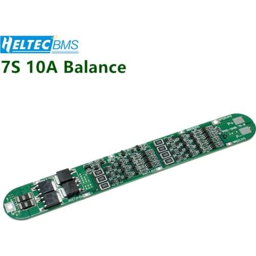 BMS 7S 10A 26V continuous 10A with balance 18650 top special 3.7V/3.2V Li-ion/Lifepo4 Battery Protection Board