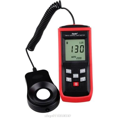 TA8131 Digital Light Meter 100000Lux Lux/FC LCD Luxmeter Luminometer Photometer D14 20 Dropshipping