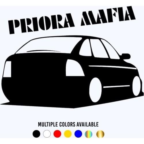 CK20355# Various Sizes Die-Cut Vinyl Decal Priora Mafia Car Sticker Waterproof Auto Decors on Car Body Bumper Rear Window