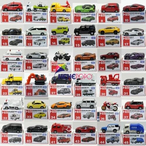 Baby Gifts Takara TOMY Tomica Diecast Simulation Miniature Metal Model Vehicle Anime Collectibles Car Classic Toys For Children