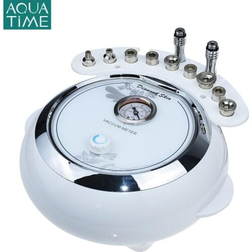 3 in 1 Diamond Micodermabrasion Instrument Exfoliate Sucking Blackheads Skin Rejuvenation Equipment Vacuum & Spray Salon Tool