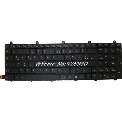 Backlit Keyboard For CLEVO P170EM P150EM V132150AK1 AK2 6-80-P2700-100-3 German GR 6-80-P2700-030-3 Denmark 6-80-P2700-180-3 SW