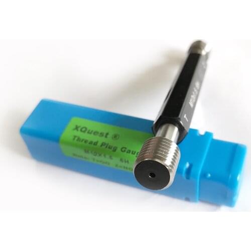6H Right hand Metric thread plug gauges M10 M10X1.5 M10X1.25 M10X1 M10X0.75 M10X0.5 Fine Thread gage detection gauge tools