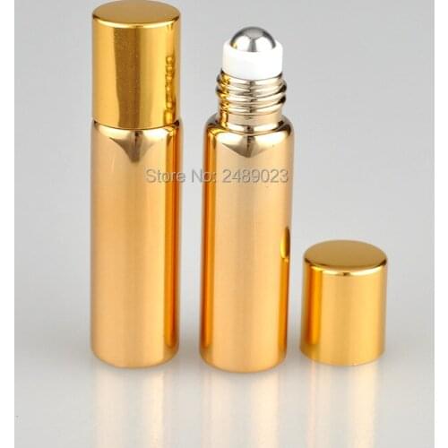 Mini 5ml Cute Glass Refillable Oil Perfume Bottle With Roll-on&Empty Parfum Case Cosmetic Containe Packing 20pcs/lot