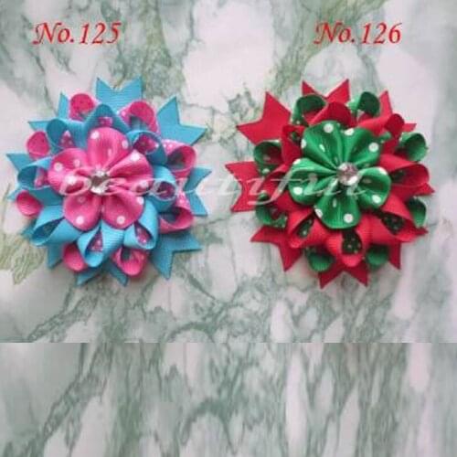 20pcs fashion style BLESSING Girl Boutique Modern Style H- Birds Nest Hair accessories hand customize