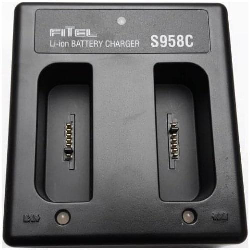 Original 100% New Fitel S958C Li-ion battery charger for Fitel S943B SS153A, S153V2, S177A, S177B, S178A, S178V2, S178C2 charger