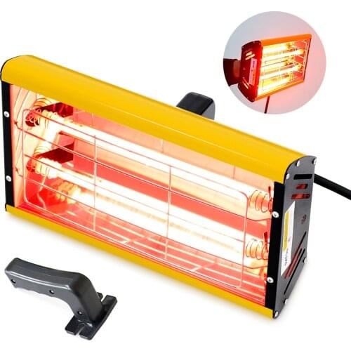 2000W Infrared Paint Curing Lamp Handheld Shortwave Infrared Heating Lamp Car Body Repair Paint Dryer
