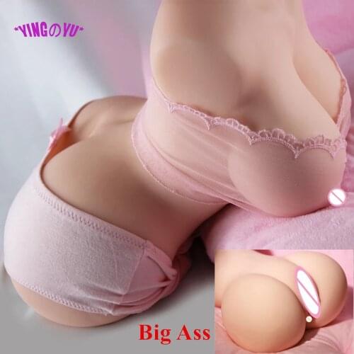 4D Sexy Women Half Body Sex Doll Toys for Men Soft Big Tits Ass Realistic Vagina Anal Love Dolls Male Masturbator Adult Products