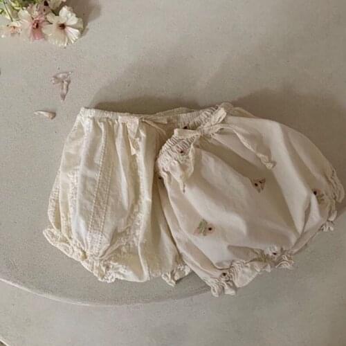 Meonea Baby Girls Summer Pants 2021 New Fashion Infant Unisex Toddler Bloomer Casual Loose Kids Korean Style Clothing 0-2Y