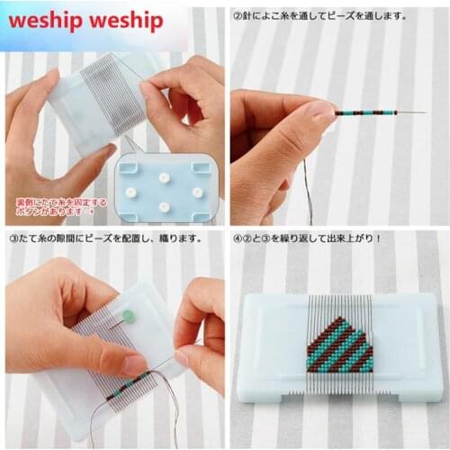 Clover card beading loom 60x90mm Beaded knitting machine