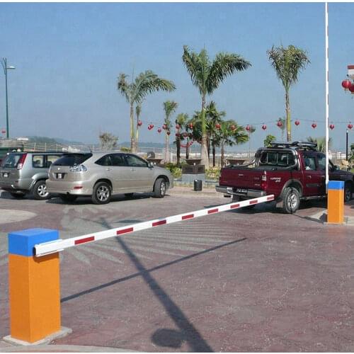 Straight pole Boom with automation barrier gate system use for parking (boom and Support pillar for free)