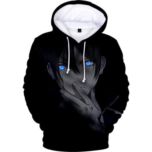 Sweatshirt Men Women Noragami 3D Hoodies Casual Oversized Long Sleeve Anime Hoodie Harajuku Pullover 3D Print Hoodies Sweatshirt