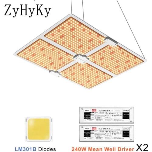 Waterproof QB1000-QB4000 Full Spectrum Led Grow Light Lamp For Plants Flowers Samsung LM301B Meanwell Driver Growing Lights