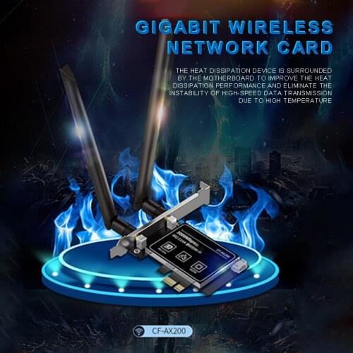 Mayitr 1pc Wireless Dual Band PCI Express Wi-Fi Adapter High Speed 3000Mbps Network Card For Desktop PC