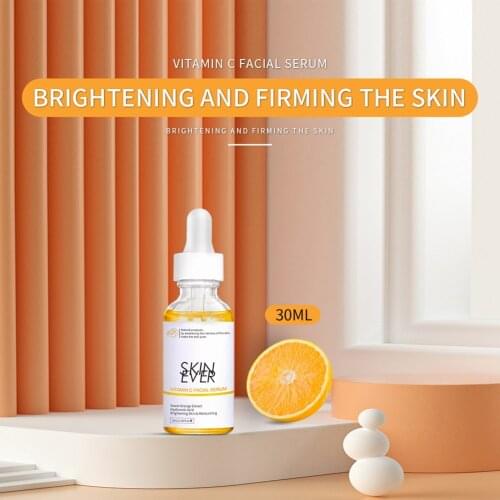 30ml VC Oil Brighten Control Pore Moisturizing Face Skin Care Toner Water Smooth Glow Wonder Facial Toner Lotion Brighten Skin