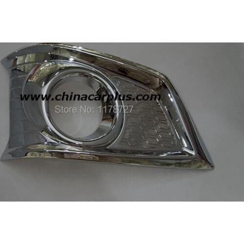 Free shiping abs fog lamp cover for 2011,2012,2013,2014 VIGO chrome foglamp cover Free Shiping hilux vigo fog light cover