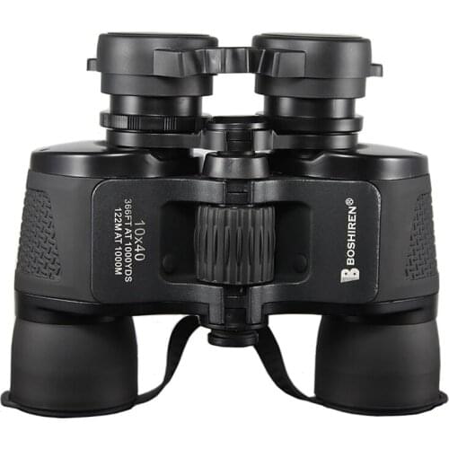 10x40 Binocular Telescope Black HD Waterproof lll Night Vision Ultra Wide Angle Outdoor Camping Hunting Bird-watching Binoculars