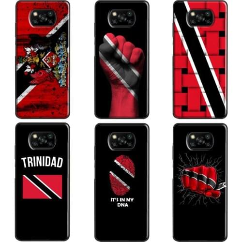 Trinidad Flag Case For Xiaomi Mi 11 Pro 10T Mi Note 10 Lite 11 Ultra Phone Cover For POCO X3 Pro M3 F3