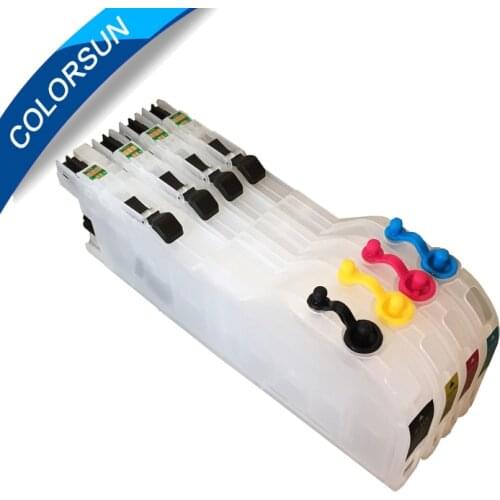 For Brother LC221 LC223 Refillable Ink Cartridge for Brother DCP-J562DW/MFC-J480DW/MFC-J680DW/MFC-J880DW Printer With ARC chips