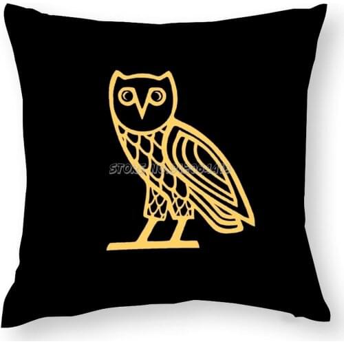 And Gold Owl Owl Owl Iphone 12 Case Pillow Case with Zipper Pillow Cover For Office Family Customize Pillow Cases Home Decor Owl