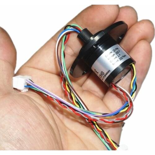 Cap type slip ring conductive ring Small rotating conductive slip ring 2A10 road cap type conductive slip ring Signal collector
