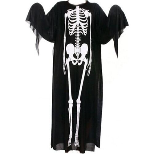 Halloween costume skull skeleton ghost clothes Screaming Ghost Mask Cosplay Costume Prop For Party Halloween Decoration Supplies