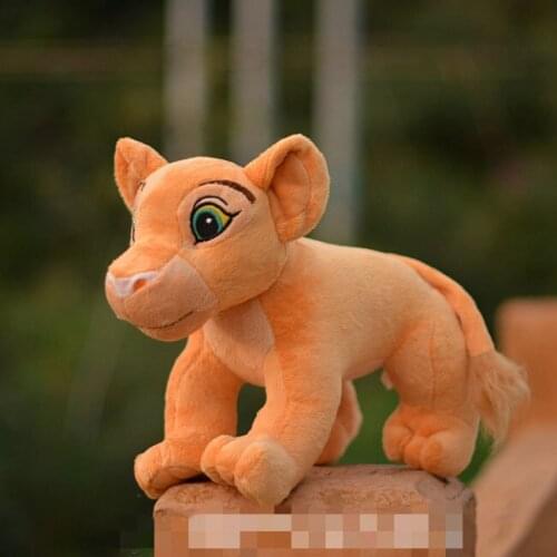 Original Disney Movie The Lion King Anime Cartoon Simba Soft Stuffed Animal Doll Plush Toys Birthday Toy 30CM