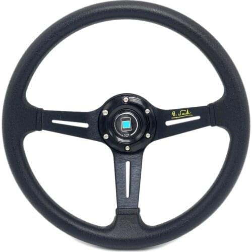 Spceddy MCX Universal 14 Inch 350mm Sport Steering Wheel PU Racing Steering Wheel Sport With Horn Button SW20S052450
