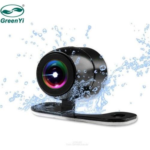 GreenYi Waterproof Reverse Backup Car Rearview Rear View Camera 480 TV Lines Bracket Mounting
